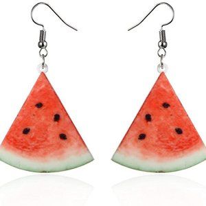 Cute Watermelon Drop Earrings